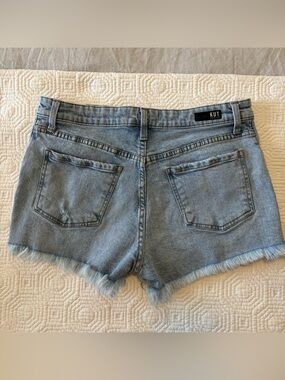 Kut from the Kloth Jane Distressed Cutoff Denim Shorts